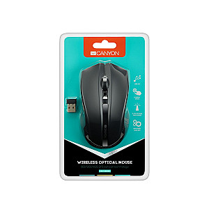 Миша бездротова Canyon CNE-CMSW05B Black USB