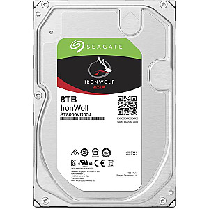 Накопичувач HDD SATA 8.0TB Seagate IronWolf NAS 7200rpm 256MB (ST8000VN004)