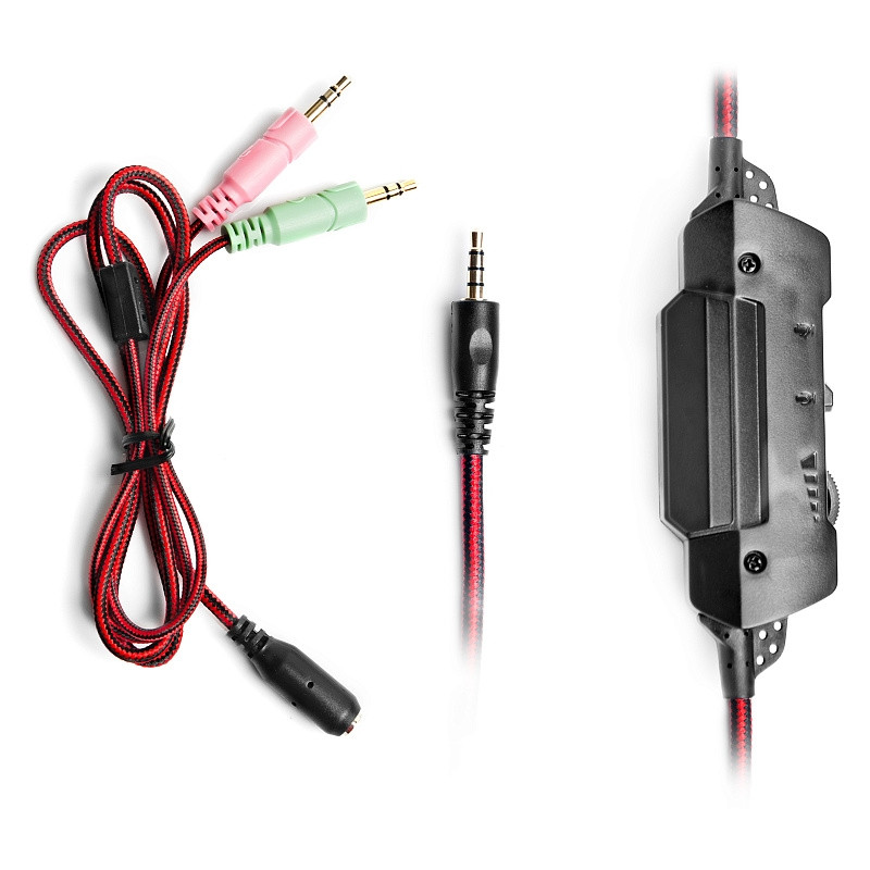 Гарнітура REAL-EL GDX-7600 Black/Red