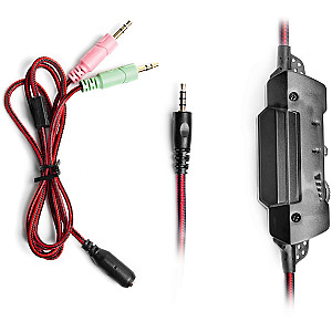 Гарнітура REAL-EL GDX-7600 Black/Red