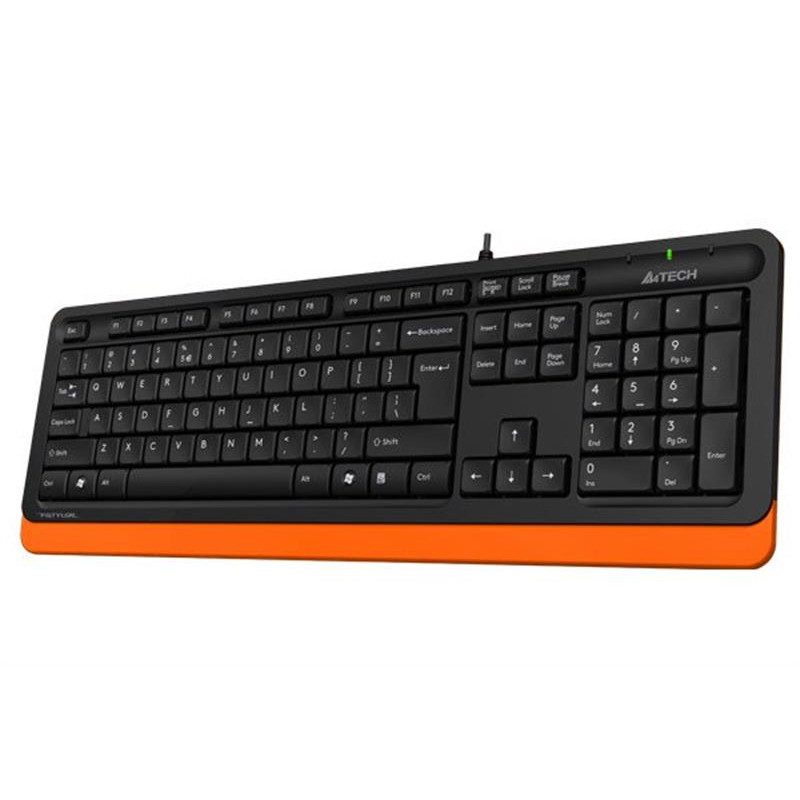 Клавіатура A4Tech FK10 Ukr Orange