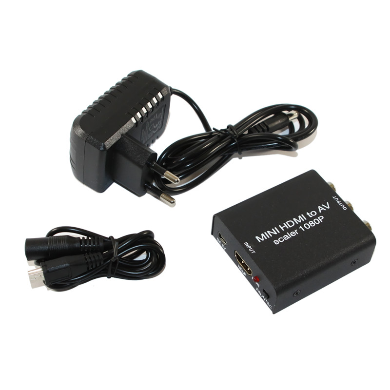 Контролер Atcom HDMI-3RCA (15275) з блоком живлення