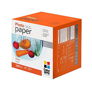 Фотопапiр CW матовий 220г/м2 10x15см 500арк (PM2205004R)