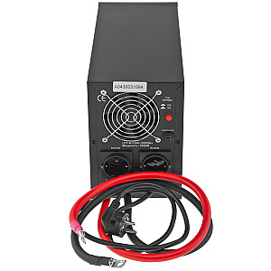 Джерело безперебійного живлення LogicPower LPY-B-PSW-1500VA+ (1050Вт)10A/15A, Lin.int., AVR, 2 x евро, метал