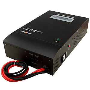 Джерело безперебійного живлення LogicPower LPY-W-PSW-3000VA+ (2100Вт)10A/15A, з правильною синусоїдою 48V, настінний