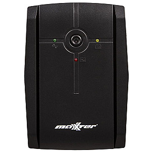 Джерело безребійного живлення Maxxter MX-UPS-B850-02 850VA, AVR, 2xShuko