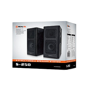 Акустична система REAL-EL S-250 Black
