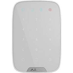 Бездротова сенсорна клавіатура Ajax KeyPad White (8706.12.WH1/38249.12.WH1)