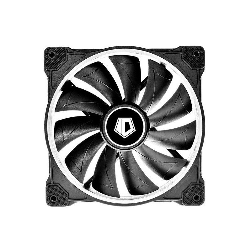 Вентилятор ID-Cooling ZF-14025-ARGB (Single Pack), 140x140x25мм, 4-pin PWM, чорний