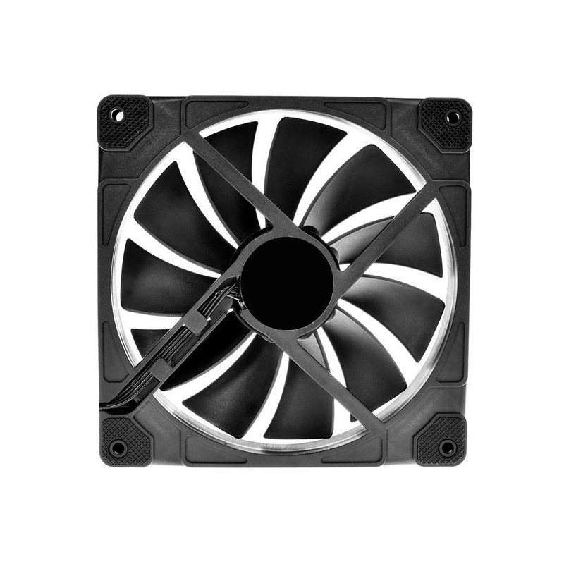 Вентилятор ID-Cooling ZF-14025-ARGB (Single Pack), 140x140x25мм, 4-pin PWM, чорний