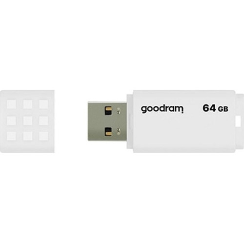 Флеш-накопичувач USB 64GB GOODRAM UME2 White (UME2-0640W0R11)