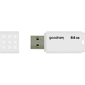 Флеш-накопичувач USB 64GB GOODRAM UME2 White (UME2-0640W0R11)