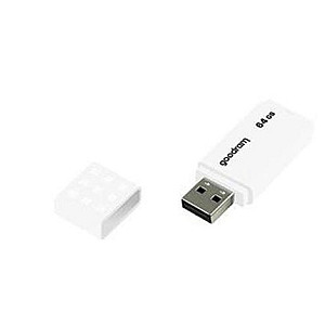 Флеш-накопичувач USB 64GB GOODRAM UME2 White (UME2-0640W0R11)