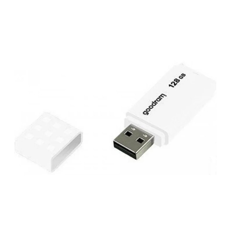 Флеш-накопичувач USB 128GB GOODRAM UME2 White (UME2-1280W0R11)