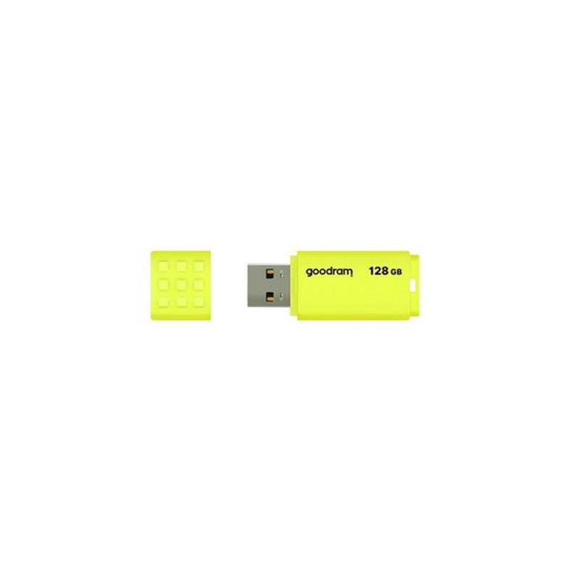 Флеш-накопичувач USB 128GB GOODRAM UME2 Yellow (UME2-1280Y0R11)