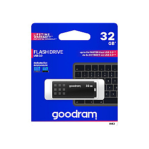 Флеш-накопичувач USB3.0 32GB GOODRAM UME3 Black (UME3-0320K0R11)