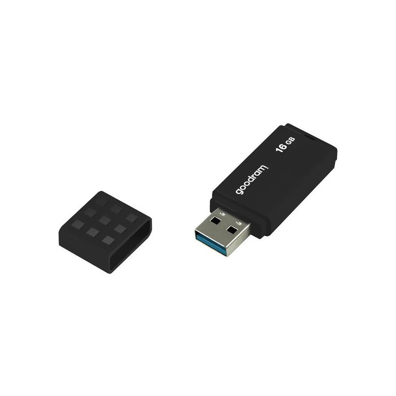 Флеш-накопичувач USB3.0 16GB GOODRAM UME3 Black (UME3-0160K0R11)