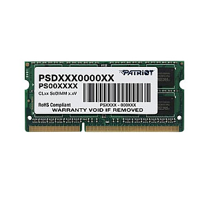 Модуль пам`яті SO-DIMM 4GB/1600 DDR3 1.35В Patriot Signature Line (PSD34G1600L2S)