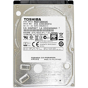 Накопичувач HDD 2.5" SATA 320GB Toshiba 4200rpm 8MB (MQ01AAD032C)