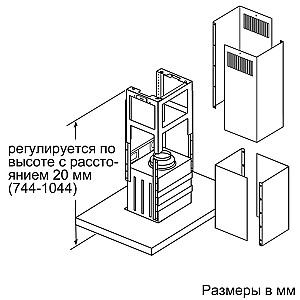 Витяжка Bosch DIB97IM50