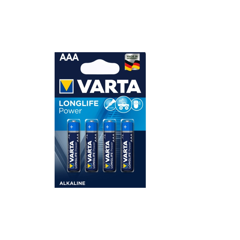 Батарейка Varta Longlife Power 4903 (High Energy) AAA/LR03 BL 4шт