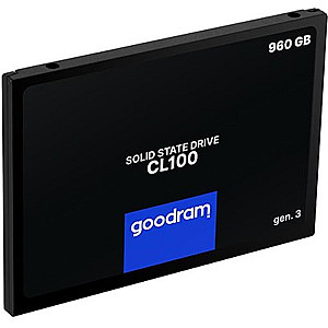 Накопичувач SSD  960GB Goodram CL100 GEN.3 2.5" SATAIII 3D TLC (SSDPR-CL100-960-G3)