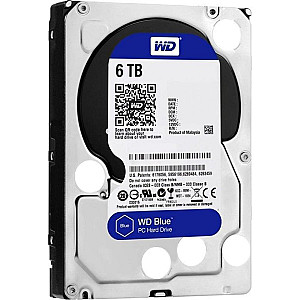 Накопичувач HDD SATA 6.0TB WD Blue 5400rpm 256MB (WD60EZAZ)