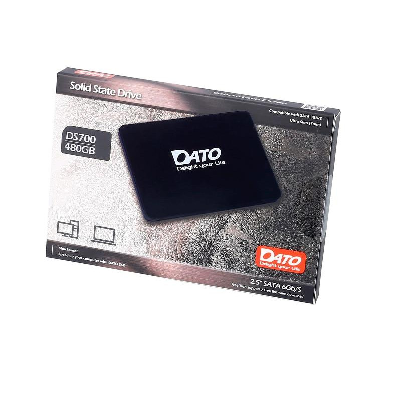 Накопичувач SSD  480GB Dato DS700 2.5" SATAIII TLC (DS700SSD-480GB)