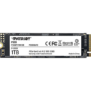 Накопичувач SSD 1TB Patriot P300 M.2 2280 PCIe 3.0 x4 NVMe TLC (P300P1TBM28)