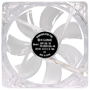 Вентилятор Xilence XPF120.TR (XF046), 120х120х25мм, 3-pin+4-pin, White_