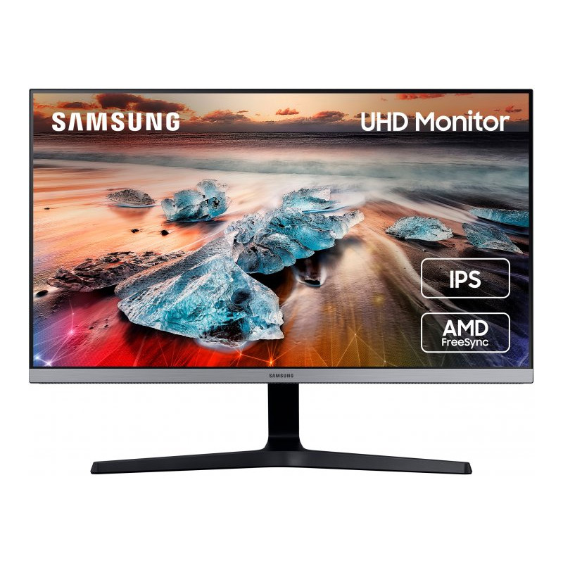 Монiтор Samsung 28" U28R550UQI (LU28R550UQIXCI) IPS Black/Grey
