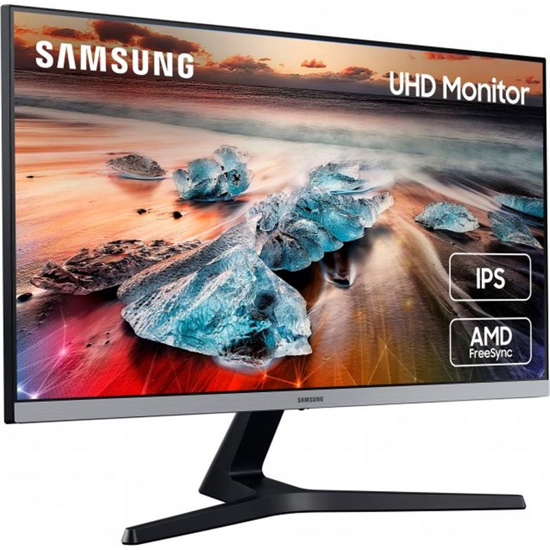 Монiтор Samsung 28" U28R550UQI (LU28R550UQIXCI) IPS Black/Grey