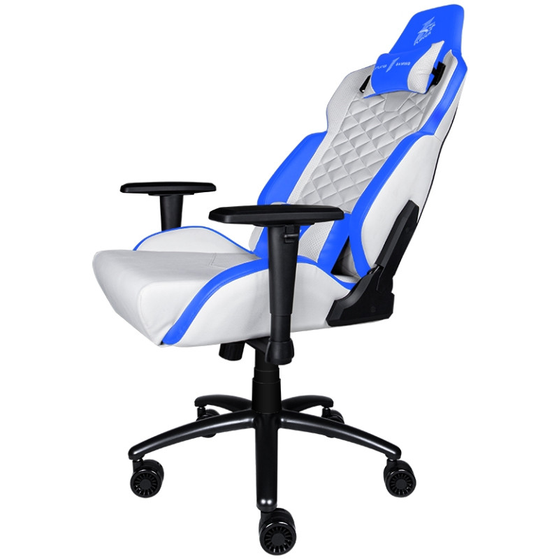 Крісло для геймерів 1stPlayer DK2 Blue-White
