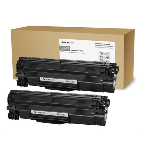 Картридж PrintPro (PP-H217FC) HP LJ Pro M102/M130 Black (CF217A) Dual Pack