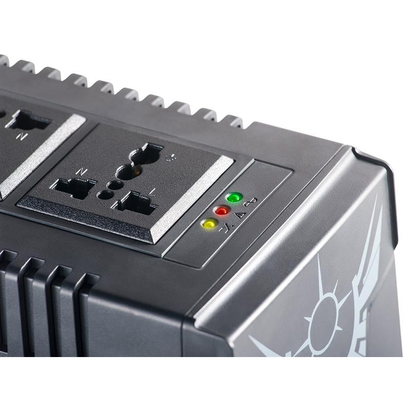 Стабілізатор NJOY Paladin 1000 (PWAV-10003PL-AZ01B) AVR, 3 розетки