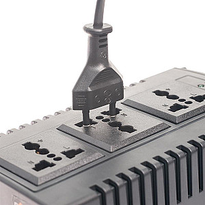 Стабілізатор NJOY Paladin 1000 (PWAV-10003PL-AZ01B) AVR, 3 розетки