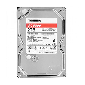 Накопичувач HDD SATA 2.0TB Toshiba P300 5400rpm 128MB (HDWD220UZSVA)