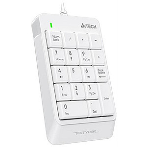 Цифровий клавiатурный блок A4Tech FK13P White