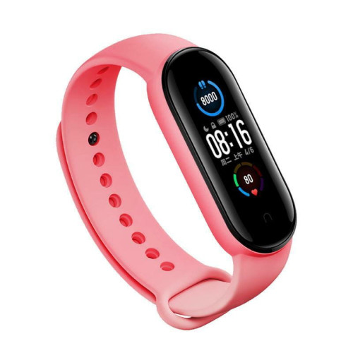 Ремінець BeCover для Xiaomi Mi Smart Band 5/Mi Smart Band 6/Mi Smart Band 7 Pink (705069)