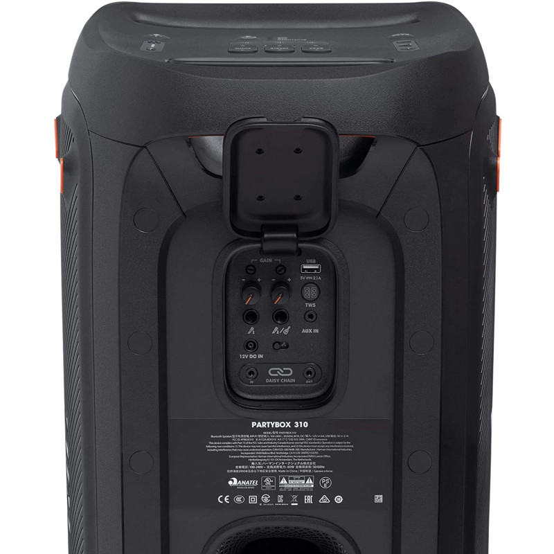 Акустична система JBL PartyBox 310 Black (JBLPARTYBOX310EU)