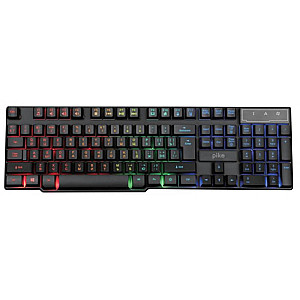 Комплект (клавіатура, мишка) Piko GX200 Black (1283126489808) + гарнітура, килимок