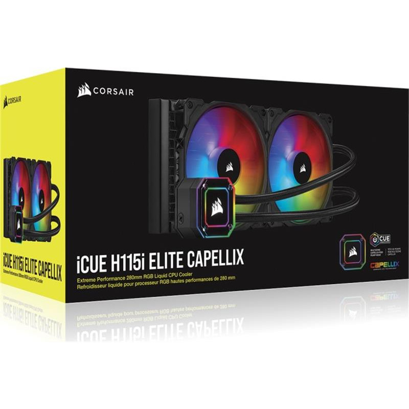 Система водяного охолодження Corsair iCUE H115i Elite Capellix RGB (CW-9060047-WW)