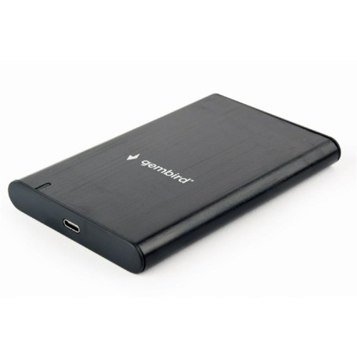 Зовнішня кишеня Gembird SATA HDD 2.5", USB 3.1, алюміній, Black (EE2-U3S-6)