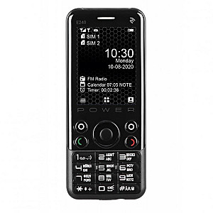 Мобiльний телефон 2E E240 Power Dual Sim Black (680576170088)