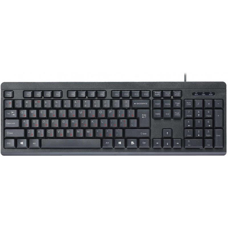 Клавiатура Maxxter KB-112-U Black