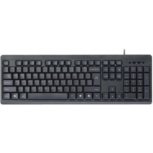 Клавiатура Maxxter KB-112-U Black