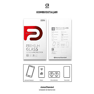 Захисне скло Armorstandart Icon для Samsung Galaxy A12 SM-A125 Black, 0.33mm (ARM57968)