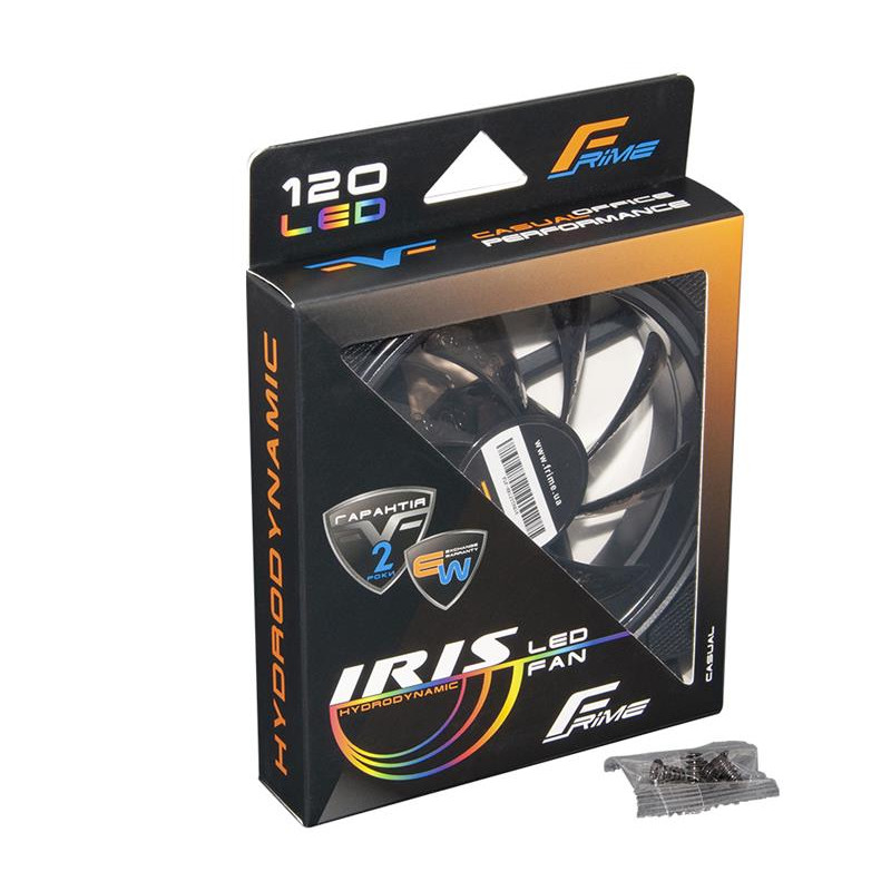 Вентилятор Frime Iris LED Fan Think Ring Blue (FLF-HB120TRB16)