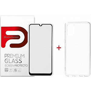 Чохол-накладка Armorstandart Air для Samsung Galaxy A31 SM-A315 Transparent (ARM58042) + захисне скло