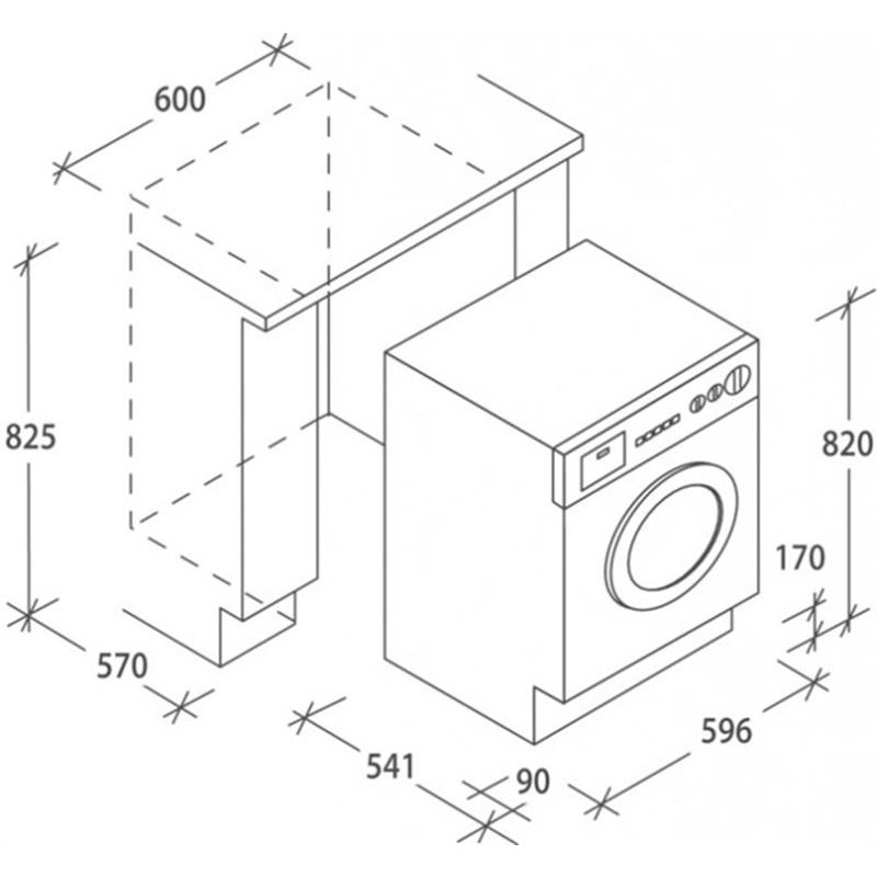 Пральна машина Candy CBWO49TWME-S